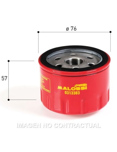 Filtro Aceite Malossi Gilera Nexus 500