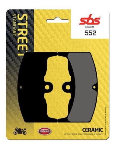 Pastilla de freno SBS P552-LF