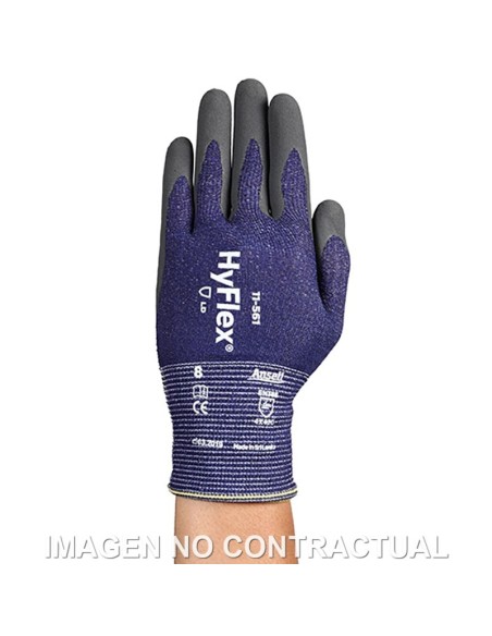 GUANTES ANSELL HYFLEX 11-561 TALLA 10 (medida XL)