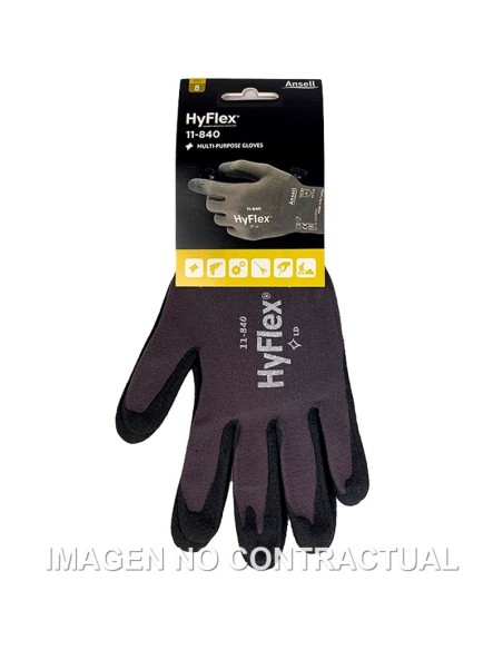 GUANTES ANSELL HYFLEX 11-840 Pro TALLA 9 (medida L)