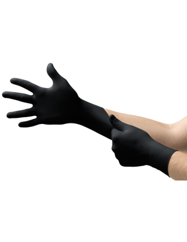 GUANTES ANSELL NITRILO MICROFLEX MIDKNIGHT TOUCH 93-732 (medida XL)