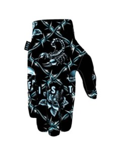 GUANTES FIST STRAPPED CHROME (Adulto) TALLA XL
