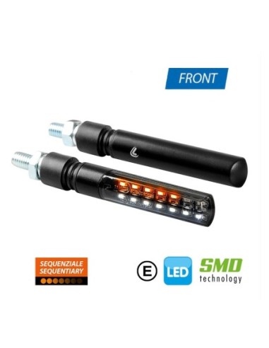 INTERMITENTES DE LED SECUENCIAL Y LUZ DE POSICIÓN DELANTERA LAMPA LINE-SQ 12V
