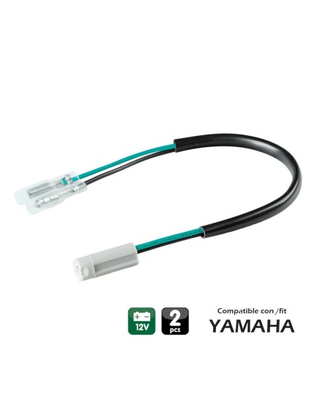 CONECTORES PARA INTERMITENTES LAMPA (2 UDS) COMPATIBLE PARA YAMAHA