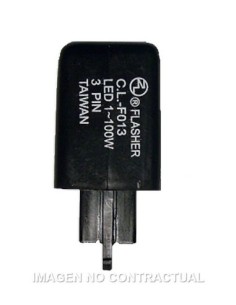 Intermitencia Electrónica LED CC 12V / 1-100W 3 Terminales