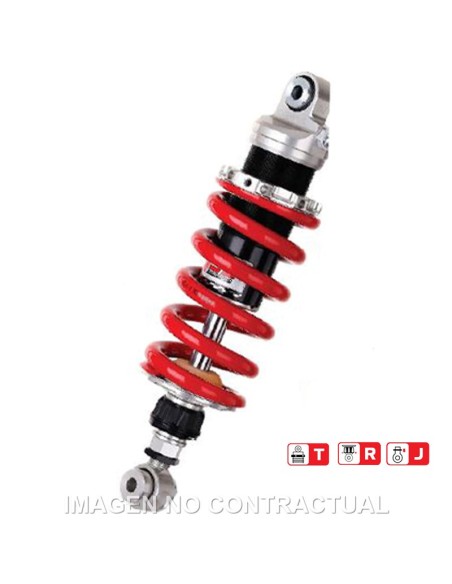 Amortiguador Trasero YSS Gas Top Line Derbi Senda