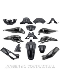 KIT PLASTICOS HERT HONDA SH 125-150 NEGRO BRILLO