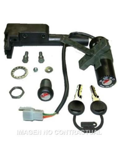Kit llaves contacto, sillín y guantera Aprilia Leonardo 125