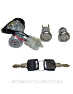 Kit llaves contacto, sillín y guantera Honda Vision