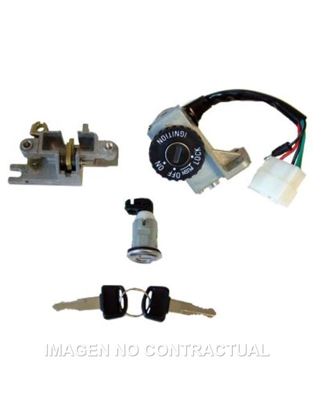 Kit llaves contacto y sillín Kymco Agility 125