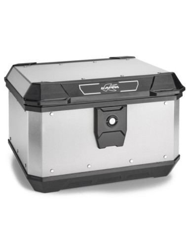 MALETA KAPPA ML 40LTS K´METROBOX ALUMINIO NATURAL Monolock