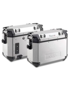 MALETAS KAPPA LATERALES MK 37 LTS  KVE37/K-VENTURE  AL NAT (2UNI) MONOKEY