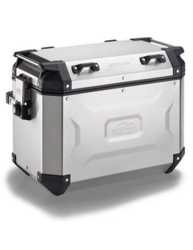 MALETA KAPPA MKCAM-SIDE 48L K' VOYAGER ALUMINIO NATURAL DX Monokey Cam Side System