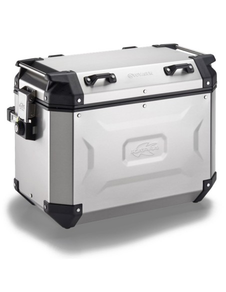 MALETA KAPPA MKCAM-SIDE 48L K' VOYAGER ALUMINIO NATURAL DX Monokey Cam Side System