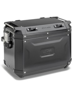MALETA KAPPA MKCAM-SIDE 48L K' VOYAGER ALUMINIO BLACK LINE SX Monokey Cam Side System