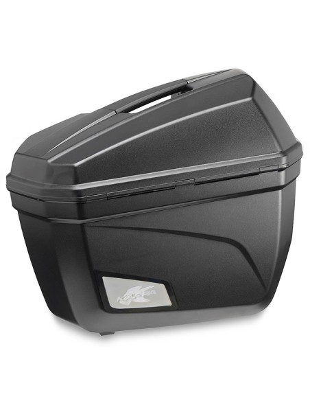 MALETAS KAPPA LATERALES MK 22LTS K22  NEGRO BASE/N MONOKEY