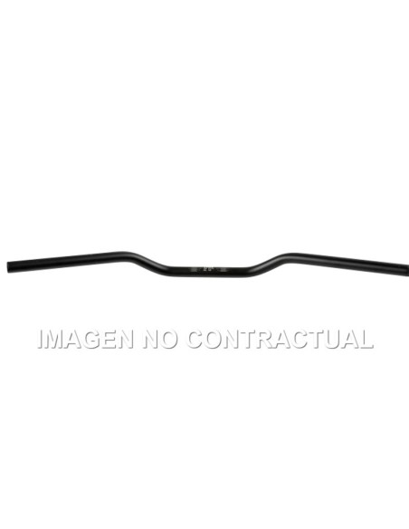 Manillar TRW Aluminio 22 mm Superbike Negro