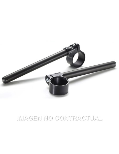 Semi manillar TRW Racing Negro 45 mm