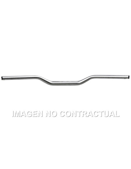 Manillar TRW Maxi Trail 28,6 mm Plateado
