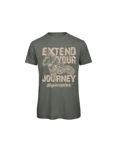 CAMISETA SUPERSPROX MILLENIAL CAQUI TALLA M