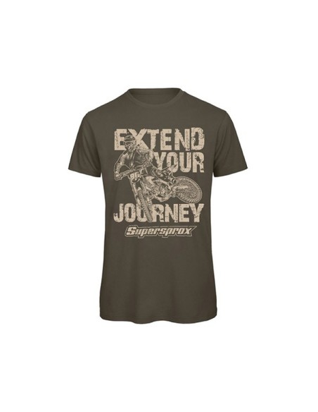 CAMISETA SUPERSPROX KHAKI VERDE TALLA L