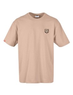 CAMISETA UP DESIGN TRACK BEIGE TALLA XXL