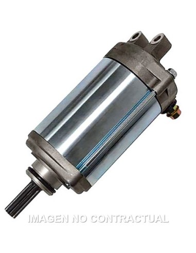Motor de arranque Suzuki GSX R Hayabusa 1300 12V - 9 Dientes - Rotación izquierda - Engranaje largo 33 mm.