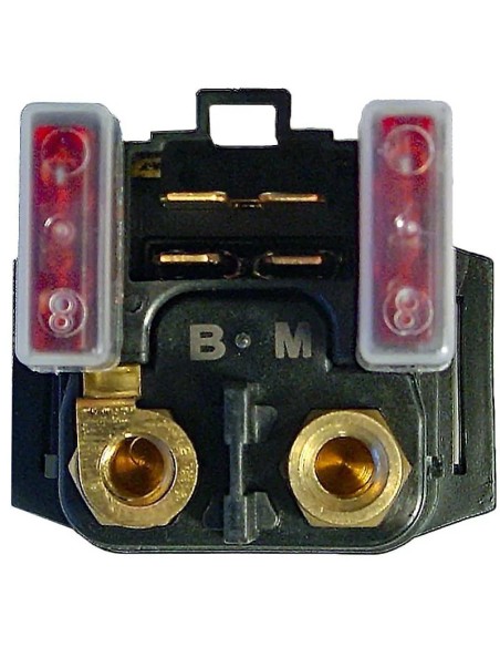 rele de arranque 12v con fusible 10a 4 fastons 04174802