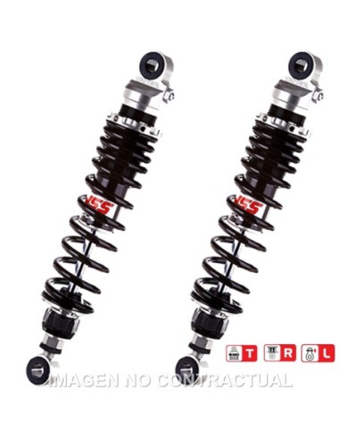 Juego Amortiguadores Traseros YSS Gas Top Line Kawasaki Z 400
