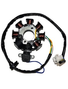 stator sgr 8 polos motores chinos gy6 04169026