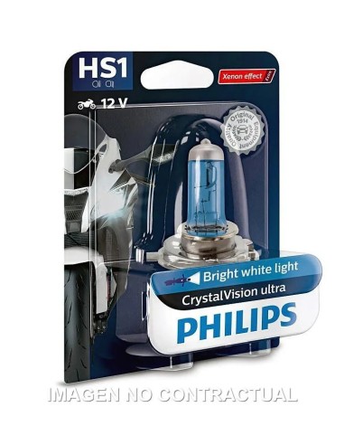 lampara philips halogena hs1 crystal vision 12v 3 2012636cv