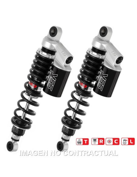 Juego Amortiguadores Traseros YSS Gas Top Line c/Botella superior Honda CB 500 S