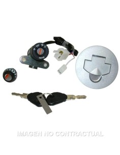 kit contacto sillin guantera y deposito aprilia 27100109