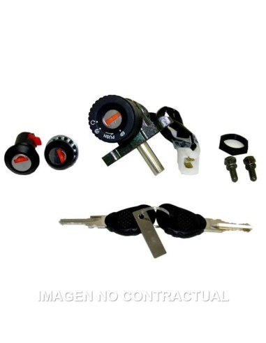 kit contacto sillin y guantera sgr aprilia habana 27100111