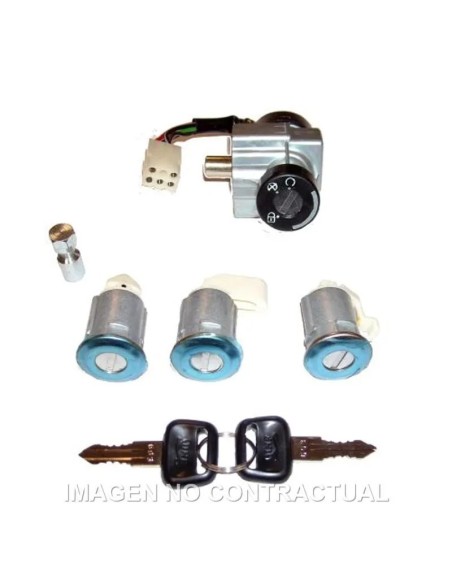 kit contacto sillin y guantera sgr peugeot geo 50 27125870