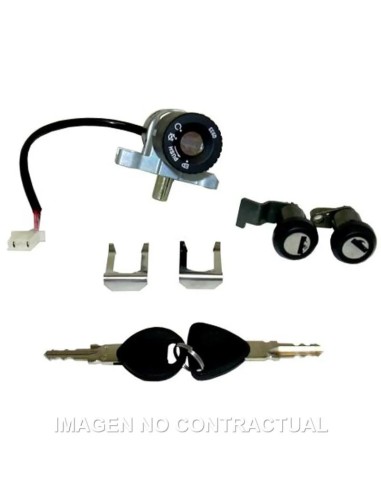kit contacto sillin y guantera sgr honda 125 27300100