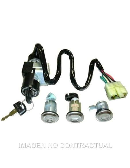 kit contacto sillin y guantera sgr honda sj bali 27650700
