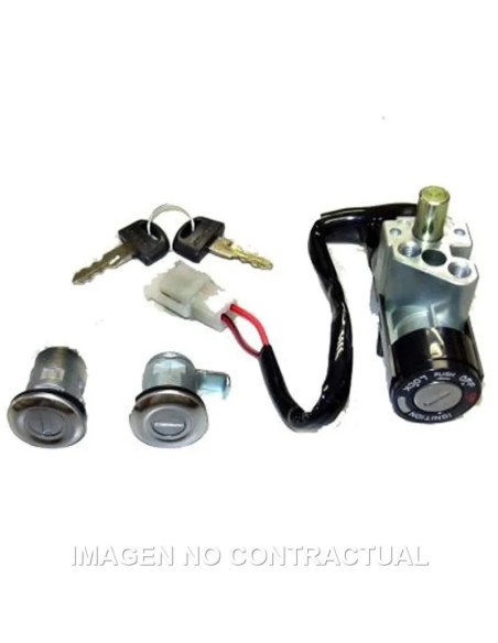kit contacto sillin y guantera sgr honda scoopy 5 27650910
