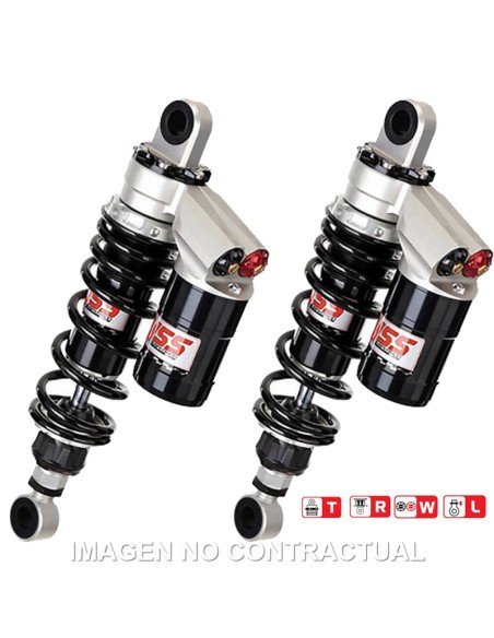 Juego Amortiguadores Traseros Yss Gas Top Line c/Botella superior Honda CB 1000 RR