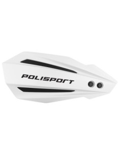 PARAMANOS POLISPORT BULLIT MX KAWASAKI KX 450F (20-22) BLANCO