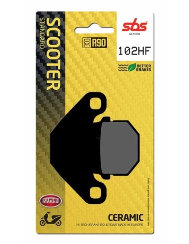 Pastilla de freno SBS P102-HF