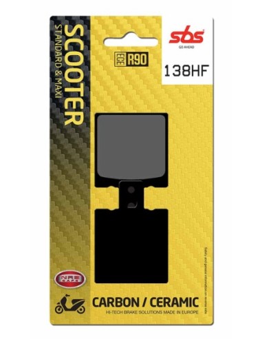 Pastilla de freno SBS P138-HF