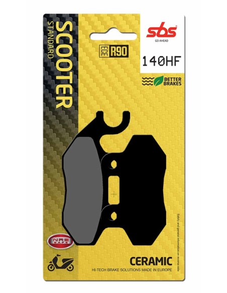 Pastilla de freno SBS P140-HF