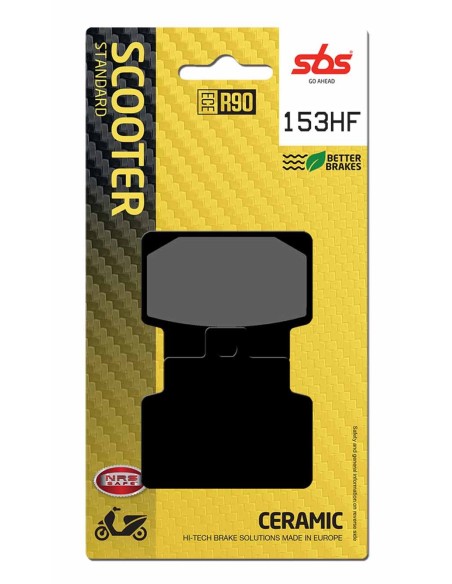 Pastilla de freno SBS P153-HF