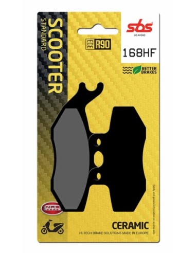Pastilla de freno SBS P168-HF