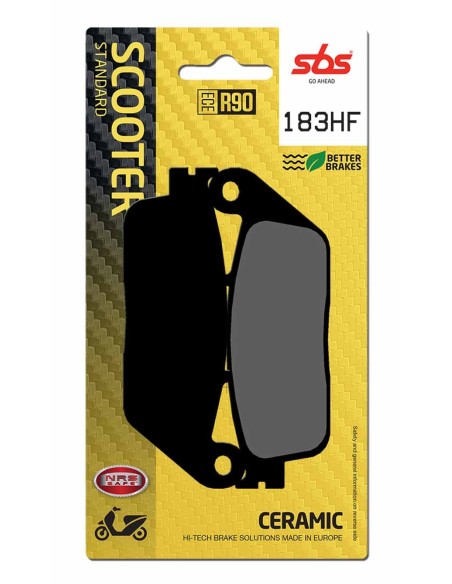 Pastilla de freno SBS P183-HF