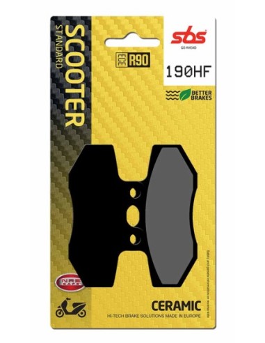Pastilla de freno SBS P190-HF