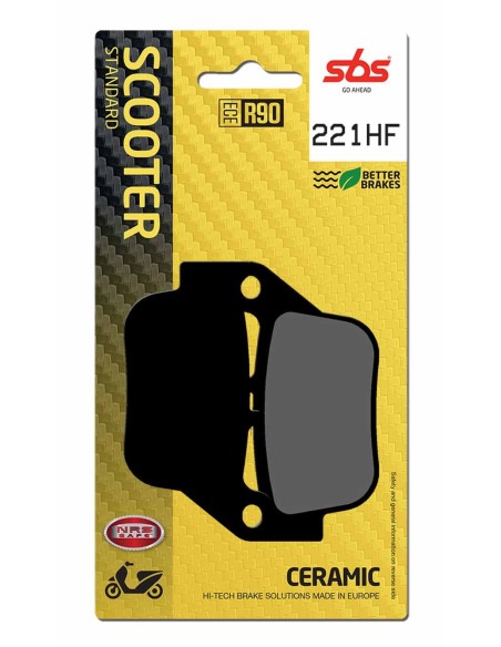 Pastilla de freno SBS P221-HF