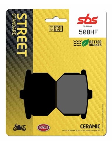 Pastilla de freno SBS P508-HF