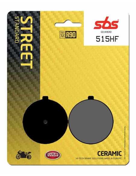 Pastilla de freno SBS P515-HF